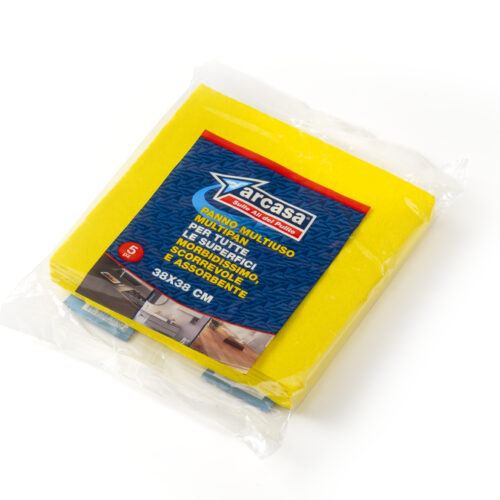 PANNO MULTIUSO MULTIPAN GIALLO 38 X 38 CM - 5PZ