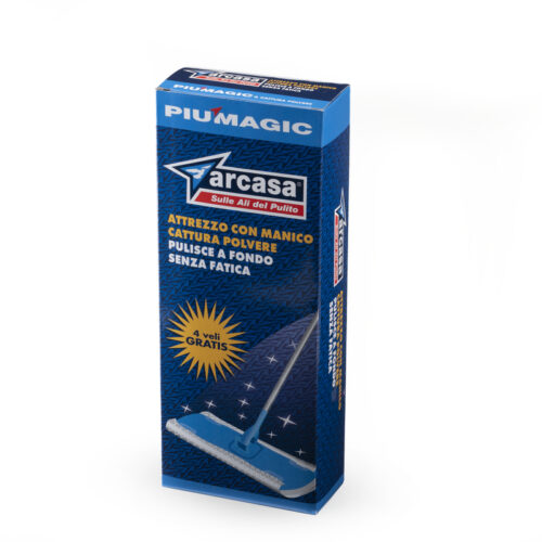 ATTREZZO + MAN. 4PZ. + 4 VELI CATTURAPOLVERE