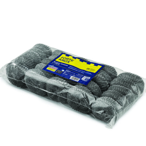 25 SPUGNE IN ACCIAIO ZINCATO GR. 30 - SFUSE