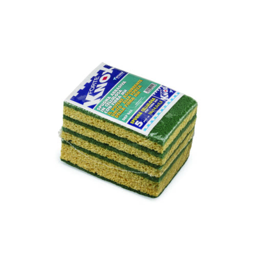 5 SPUGNE CELLULOSA CON FIBRA MH CM. 10X15X2,5