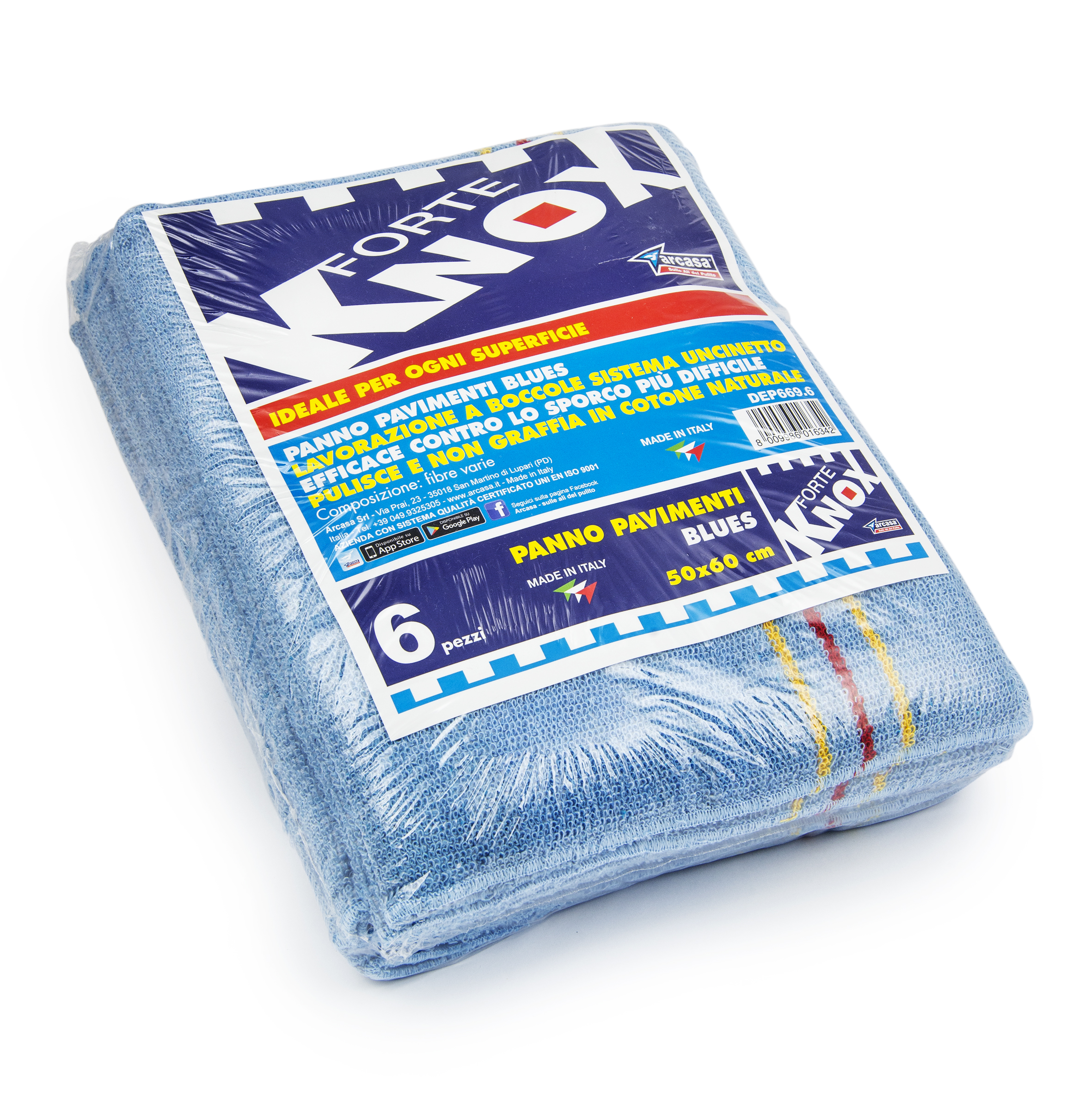 PANNO BLUES PAVIMENTI - 6 PZ.